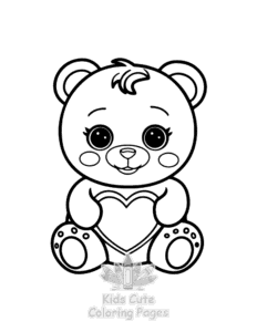 Simple 90s Nostalgic coloring page for toddlers