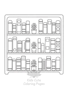 Back To School coloring page for classroom activities