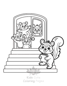 Free Back To School coloring pages to print at home