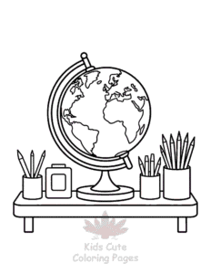 Free Back To School coloring pages to print at home