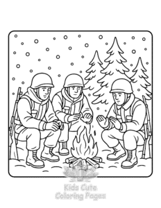 Battle Sketches coloring page for girls, free to print