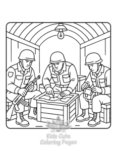 Battle Sketches coloring page for boys, printable at home