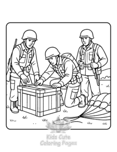 Simple Battle Sketches coloring page for toddlers