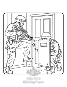 Free Battle Sketches coloring pages to print at home
