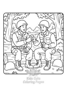 Battle Sketches coloring page for classroom activities