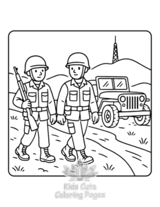 Battle Sketches coloring page for girls, free to print