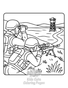 Battle Sketches coloring page for classroom activities