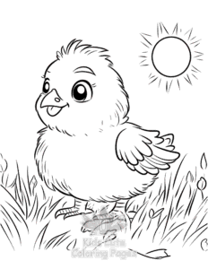 Free printable Birds coloring page for kids