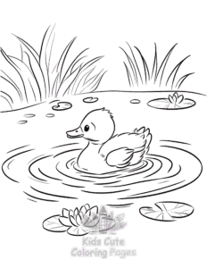 Easy Birds coloring sheet for young children