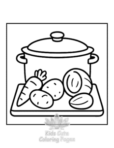Free printable Bold & Easy Autumn Charm coloring page for kids