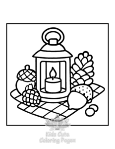 Free Bold & Easy Autumn Charm coloring pages to print at home