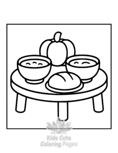 Bold & Easy Autumn Charm coloring page for girls, free to print