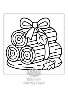 Bold & Easy Comfy Fall coloring page for girls, free to print