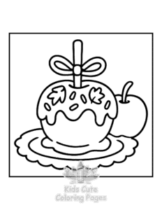 Bold & Easy Comfy Fall coloring page for boys, printable at home
