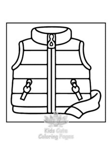 Bold & Easy Comfy Fall coloring page for girls, free to print