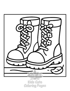 Easy Bold & Easy Comfy Fall coloring sheet for young children