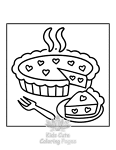 Printable Bold & Easy Comfy Fall coloring sheet for preschoolers