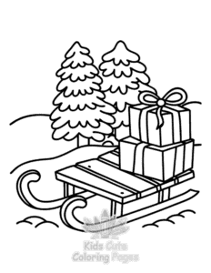 Free printable Bold Easy Cozy Girl coloring page for kids