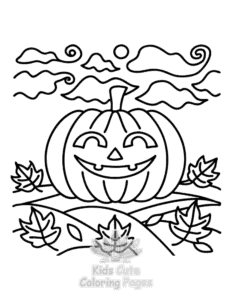 Simple Bold Easy Cozy Girl coloring page for toddlers