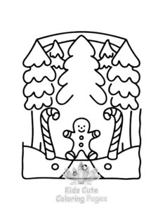 Bold Easy Cozy Girl coloring page for classroom activities