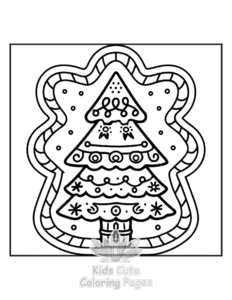 Free printable Bold Easy Cozy Girl coloring page for kids