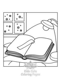Free Bold & Easy Cozy Winter coloring pages to print at home