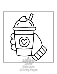 Free printable Bold & Easy Fall Vibes coloring page for kids