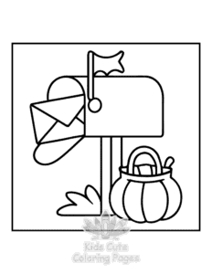 Bold & Easy Fall Vibes coloring page for boys, printable at home