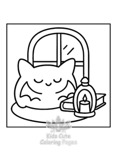 Free printable Bold & Easy Fall Vibes coloring page for kids