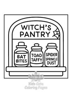 Bold & Easy Fall Vibes coloring page for classroom activities
