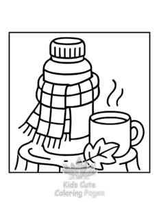 Free Bold & Easy Fall Vibes coloring pages to print at home