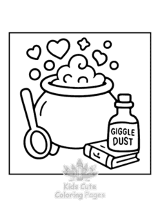 Bold & Easy Fall Vibes coloring page for boys, printable at home
