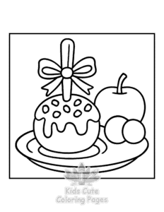 Free printable Bold & Easy Fall Vibes coloring page for kids