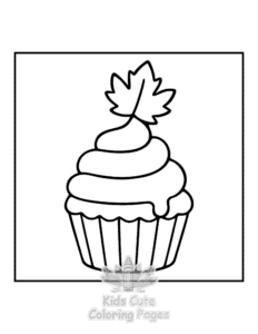 Printable Bold & Easy Fall Vibes coloring sheet for preschoolers