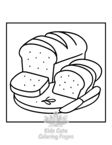 Free Bold & Easy Kitchen Stuff coloring pages to print at home