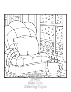 Bold Easy Little Corner coloring page for boys, printable at home