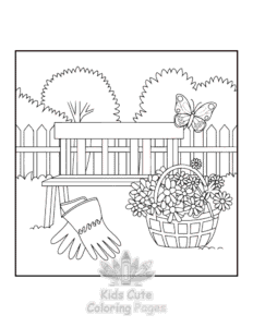 Free Bold Easy Little Corner coloring pages to print at home