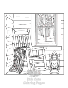 Easy Bold Easy Little Corner coloring sheet for young children
