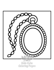 Easy Bold & Easy Vintage Fashion coloring sheet for young children