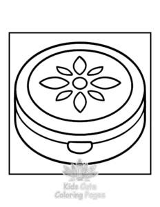 Bold & Easy Vintage Fashion coloring page for classroom activities