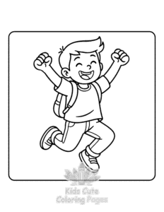 Boys Time coloring page for girls, free to print