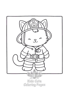 Free printable Cat Moment Meow Life coloring page for kids
