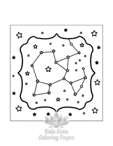 Printable Comfy Patterns coloring sheet for preschoolers