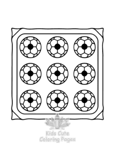Easy Comfy Patterns coloring sheet for young children