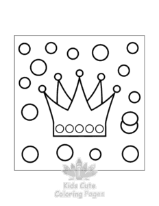 Simple Comfy Patterns coloring page for toddlers