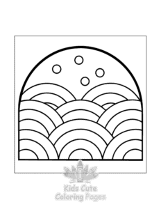 Free Comfy Patterns coloring pages to print at home