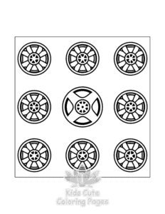 Comfy Patterns coloring page for boys, printable at home