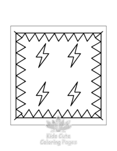 Free printable Comfy Patterns coloring page for kids