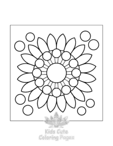 Free Comfy Patterns coloring pages to print at home