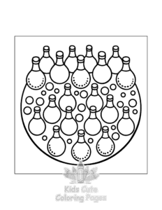 Comfy Patterns coloring page for boys, printable at home